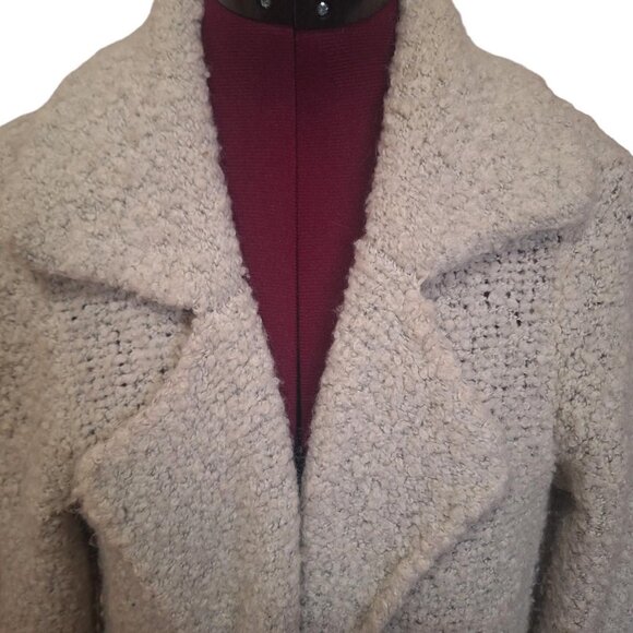 Anthropology Moth Open Front Cape Knit Sweater Cardigan Size Medium - Picture 8 of 8